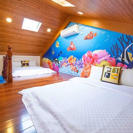 Fish House 宜蘭獨棟別墅 戲水池 生態diy 安農溪自行車 Apartment Dongshan  Exterior photo