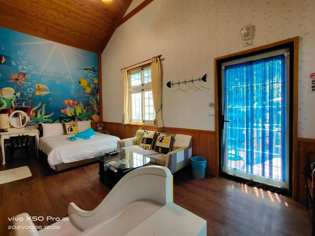 Fish House 宜蘭獨棟別墅 戲水池 生態diy 安農溪自行車 Apartment Dongshan  Exterior photo