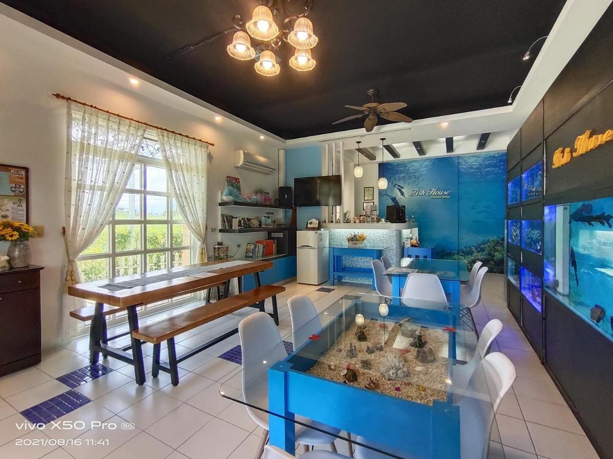 Fish House 宜蘭獨棟別墅 戲水池 生態diy 安農溪自行車 Apartment Dongshan  Exterior photo