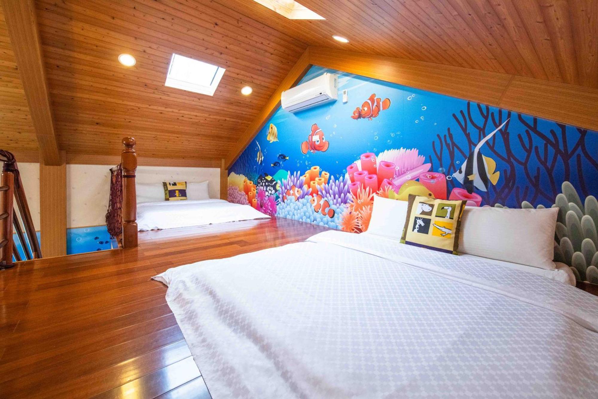 Fish House 宜蘭獨棟別墅 戲水池 生態diy 安農溪自行車 Apartment Dongshan  Exterior photo