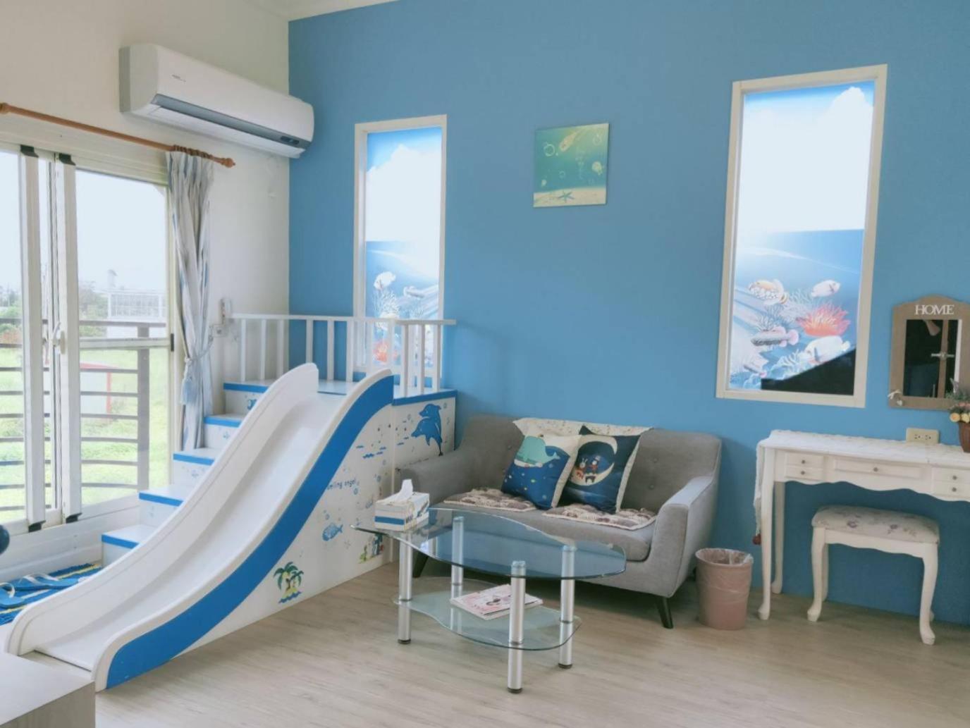 Fish House 宜蘭獨棟別墅 戲水池 生態diy 安農溪自行車 Apartment Dongshan  Exterior photo