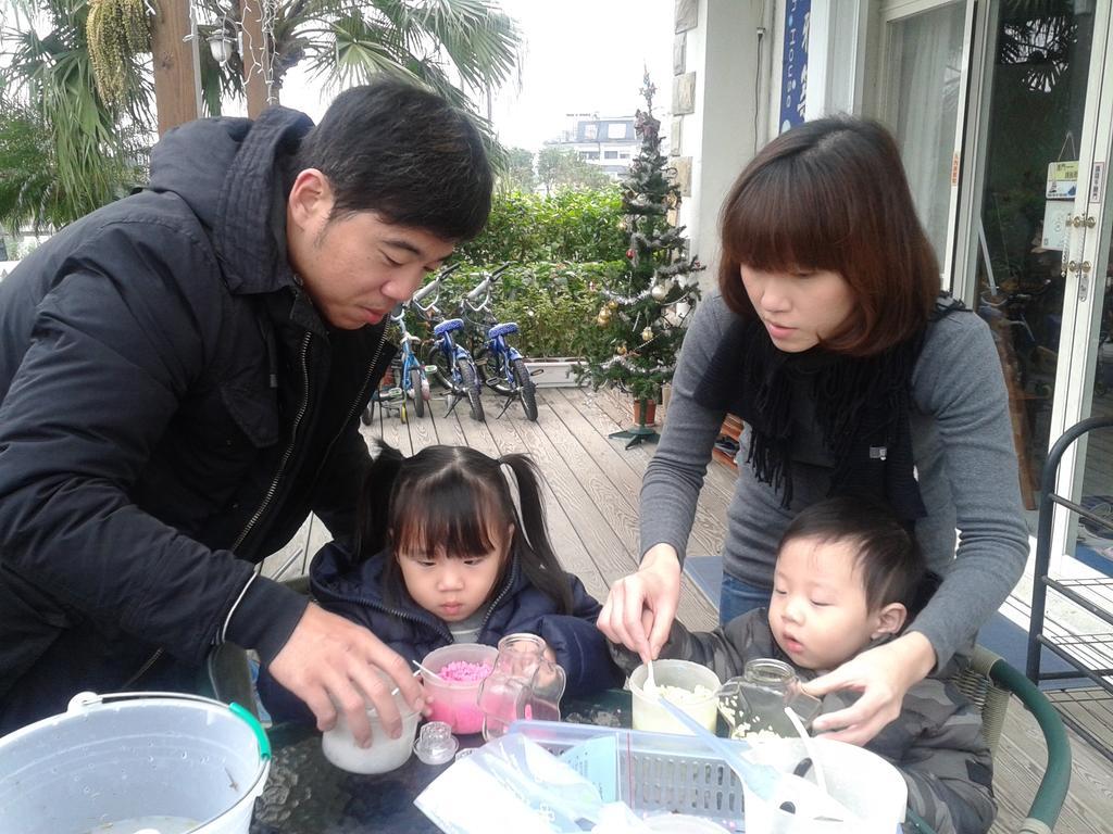 Fish House 宜蘭獨棟別墅 戲水池 生態diy 安農溪自行車 Apartment Dongshan  Exterior photo